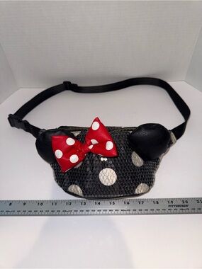 Disney Parks x Loungefly Minnie Mouse Polka Dot Belt Bag Fanny Pack